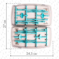 Сушилка для детских бутылочек, цвет бирюзовый