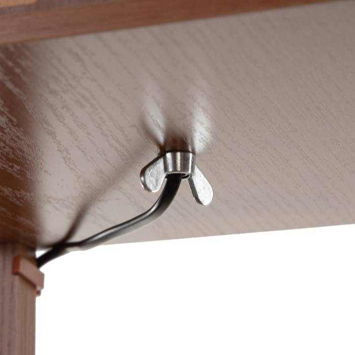 Торшер 19143/1 Е27 40Вт коричневый 26х26х159 см