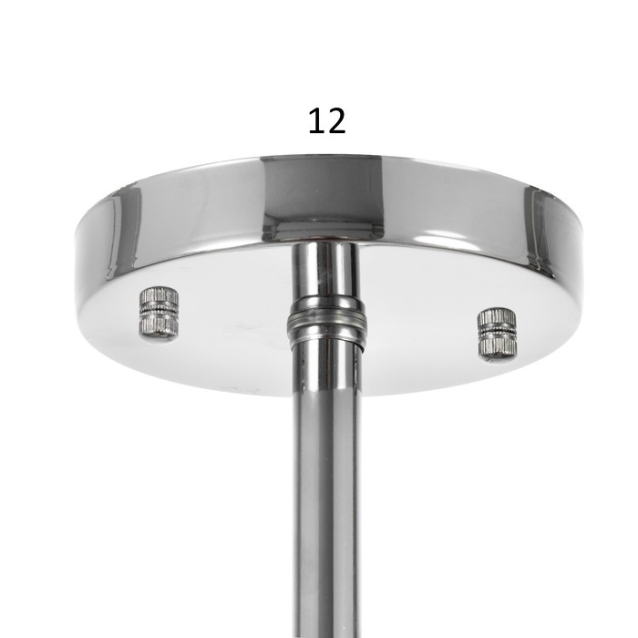 Люстра Люстра "Миранда" 3хЕ27 40Вт хром 59х59х26см BayerLux