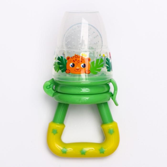 Ниблер для прикорма с силиконовой сеточкой «ТРЕНД. Леопард» Ниблер для прикорма с силиконовой сеточкой «ТРЕНД. Леопард»