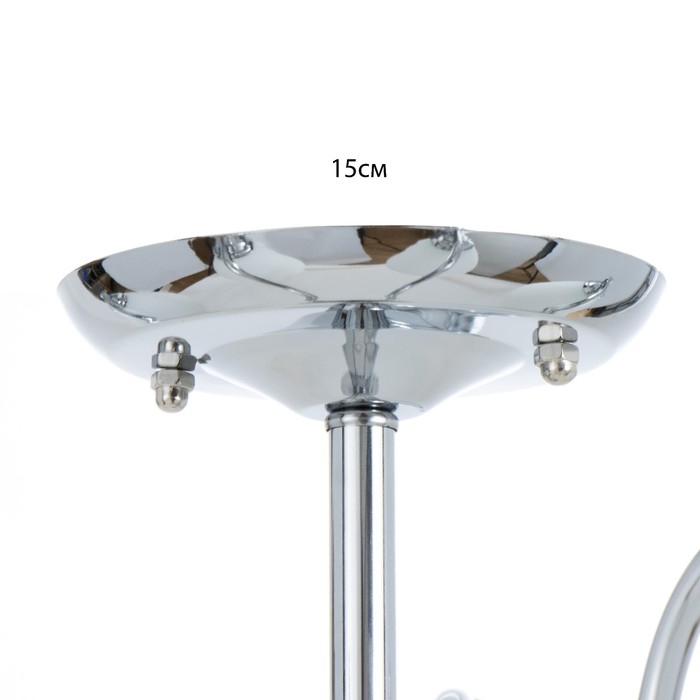 Люстра Люстра "Мирна" 5хЕ27 40т хром 55х55х36 см BayerLux