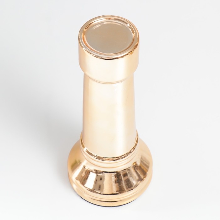 Сувенир керамика  Сувенир керамика "Шахматная фигура. Ладья" золото 20х8,8х8,8 см