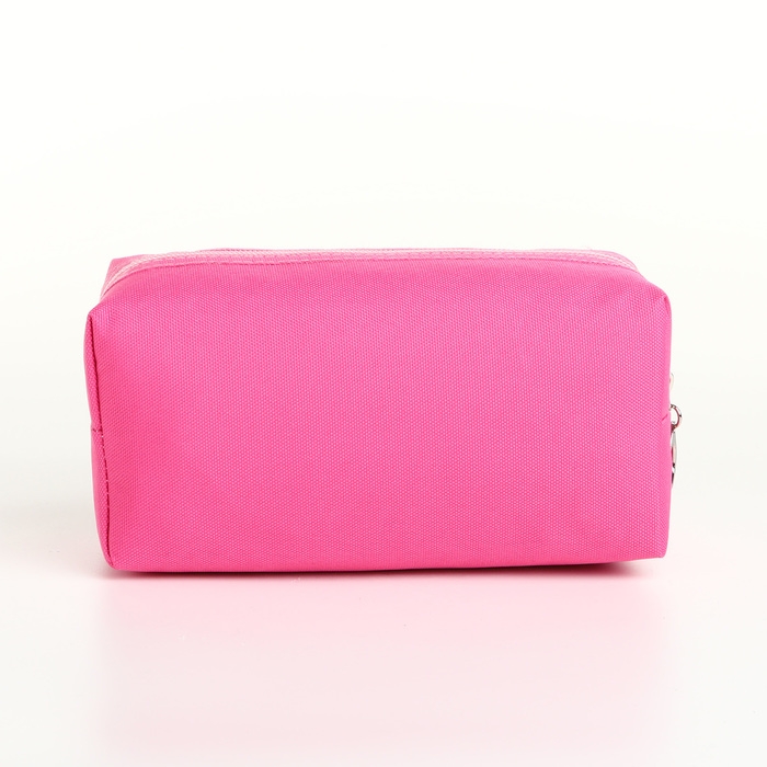 Косметичка на молнии, цвет розовый Косметичка на молнии, цвет розовый
