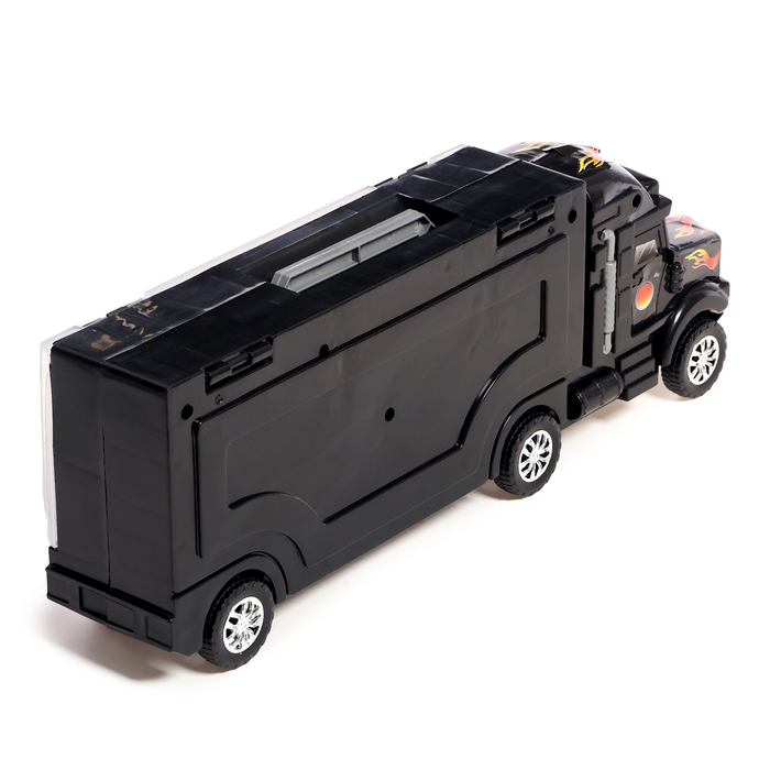 Грузовик «Перевозчик», 6 металлических машин в комплекте + игра Грузовик «Перевозчик», 6 металлических машин в комплекте + игра