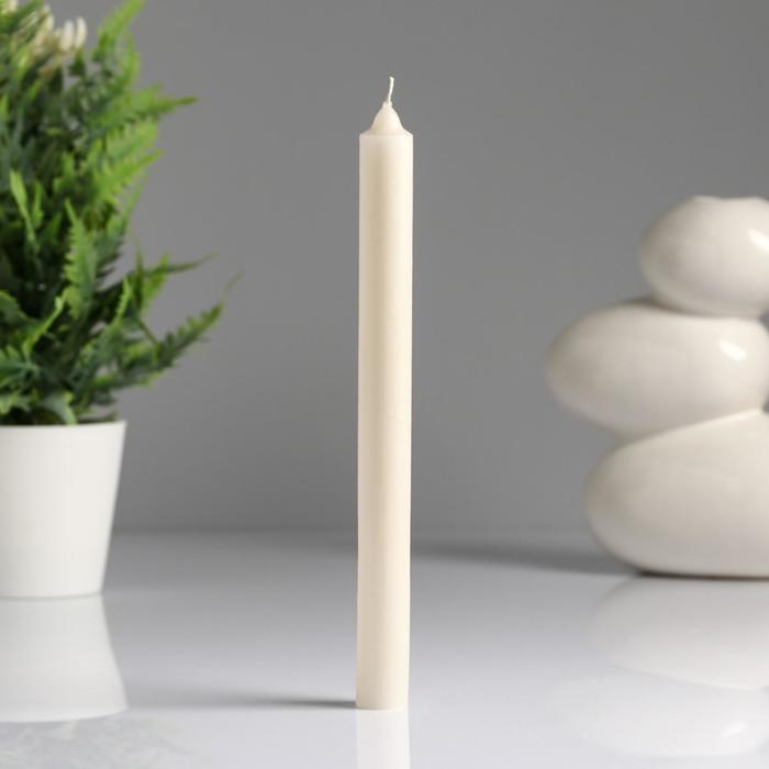 Набор свечей хозяйственных, 2,1х24,5 см, 11 ч, 80 г, 4 штуки Набор свечей хозяйственных, 2,1х24,5 см, 11 ч, 80 г, 4 штуки