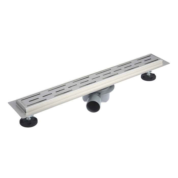 Трап линейный AFLORN AF20207-60, 600х70 мм, c флaнцeм своб. вращения 360°, нерж. сталь Трап линейный AFLORN AF20207-60, 600х70 мм, c флaнцeм своб. вращения 360°, нерж. сталь