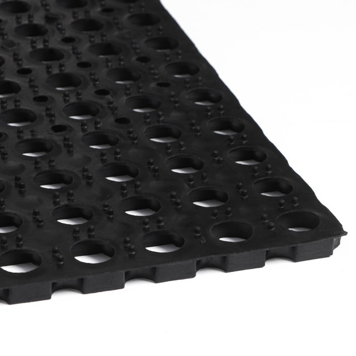 Коврик ячеистый грязесборный, 50×100×1,6 см, цвет чёрный Коврик ячеистый грязесборный, 50×100×1,6 см, цвет чёрный