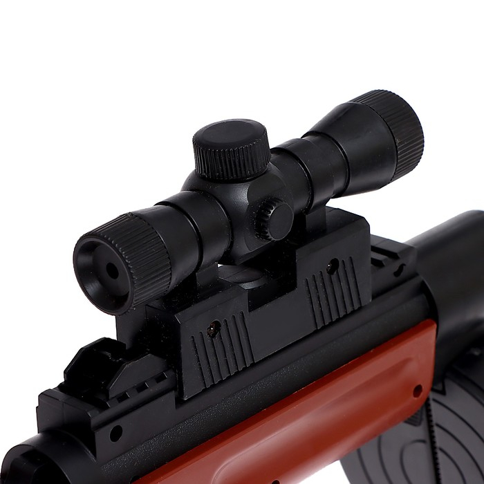 Детское оружие Автомат пневматический «ППШ», с лазером Детское оружие Автомат пневматический «ППШ», с лазером