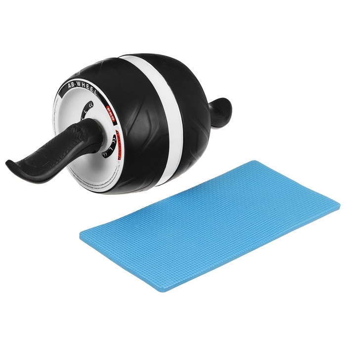 Ролик для пресса ONLYTOP, 40х19х19 см, с ковриком, цвет белый Ролик для пресса ONLYTOP, 40х19х19 см, с ковриком, цвет белый