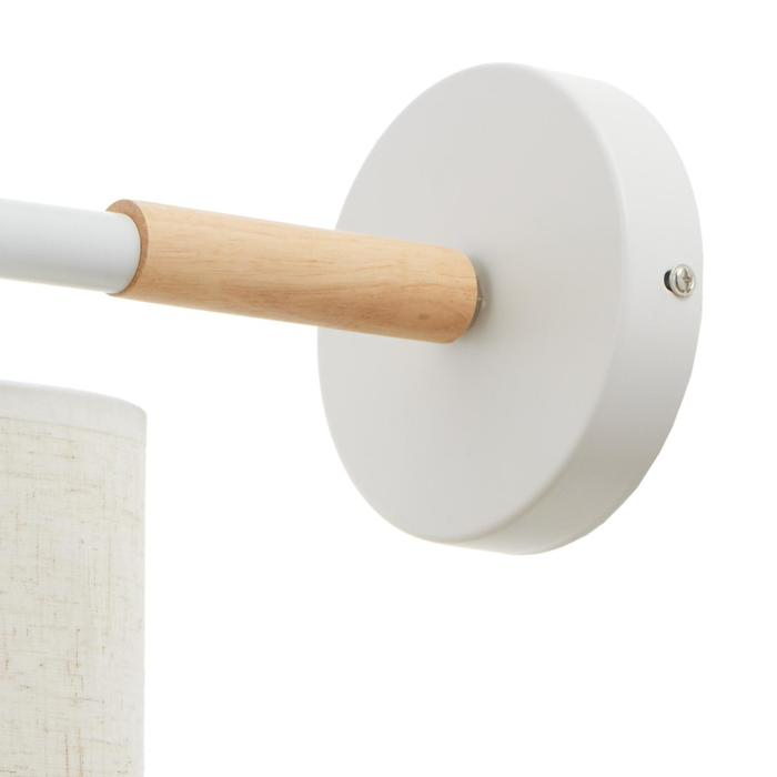 Бра 1070/1WT E27 60Вт белый 25х15х18 см