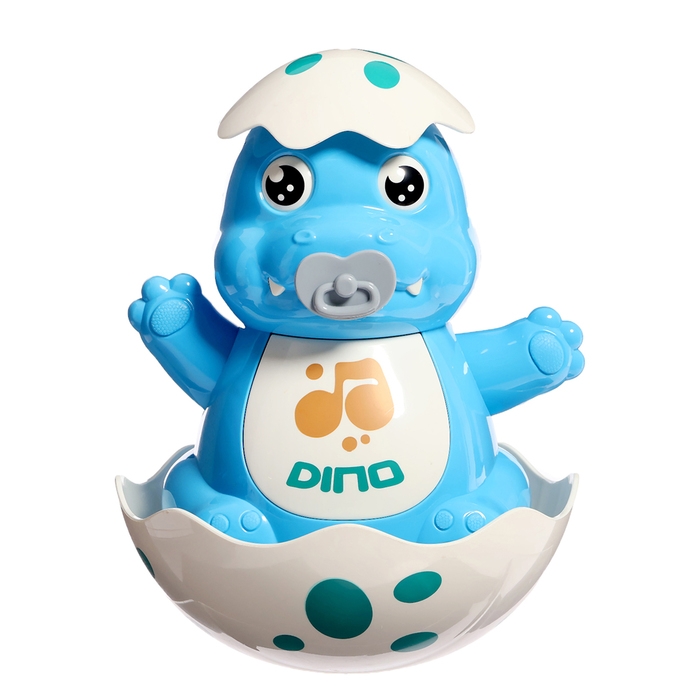 Неваляшка «Малыш-динозавр», цвета МИКС Неваляшка «Малыш-динозавр», цвета МИКС