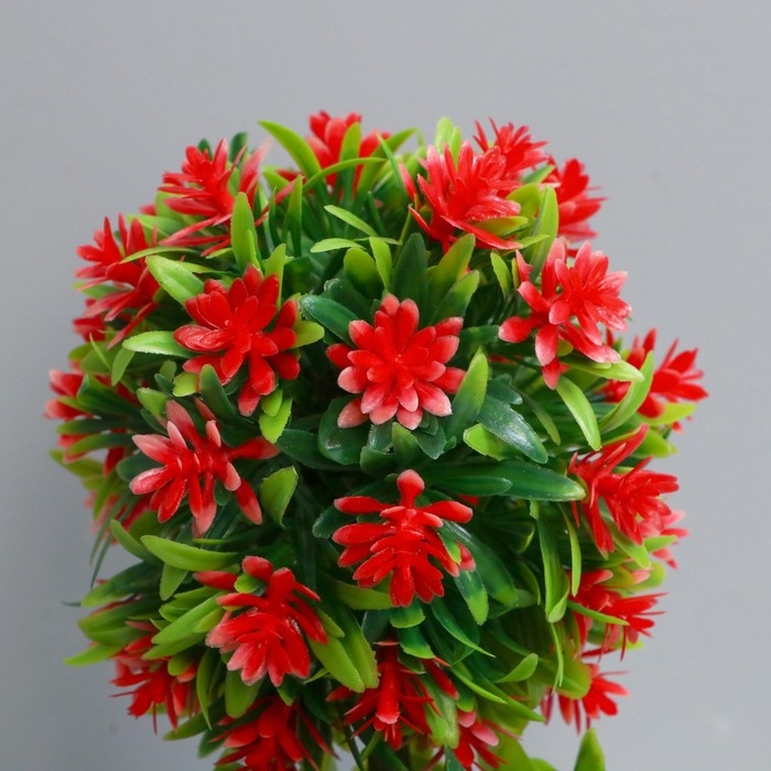 Бонсай в горшке Бонсай в горшке "Деревце с цветами в зелени" 7х21 см, микс