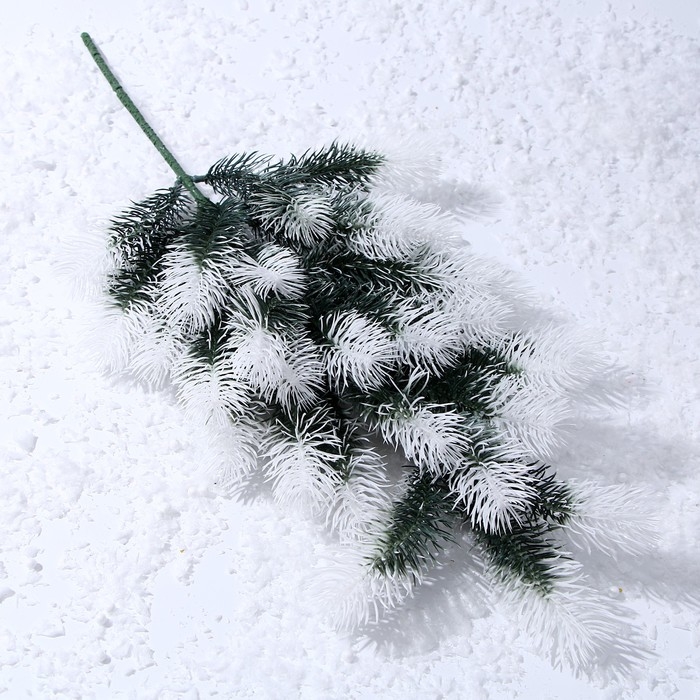 Декор «Ветвь серебристой ели» Декор «Ветвь серебристой ели»