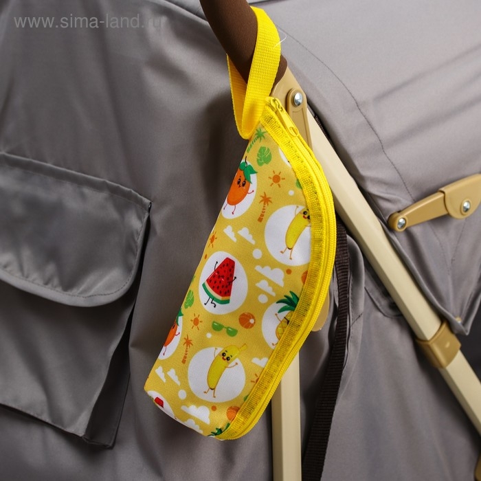 Термо-чехол для бутылочки «Фруктовая тусовка» на молнии Термо-чехол для бутылочки «Фруктовая тусовка» на молнии