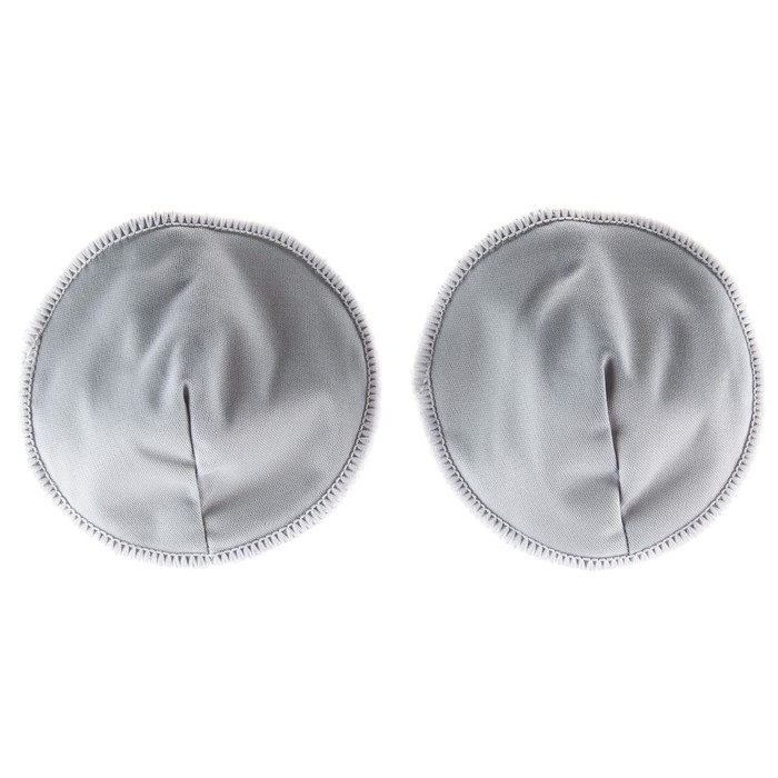 Вкладыши для груди, многоразовые, набор 2 шт., цвет серый, M&B Вкладыши для груди, многоразовые, набор 2 шт., цвет серый, M&B