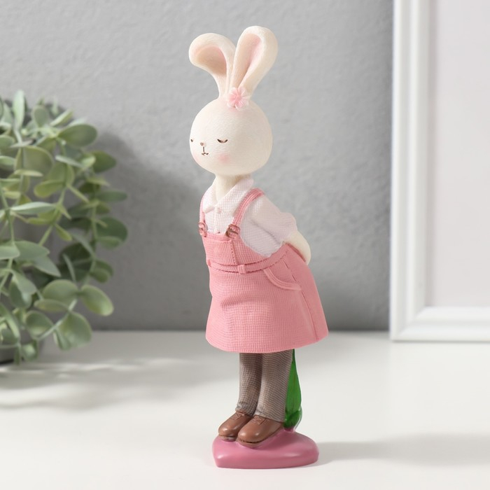 Сувенир полистоун Сувенир полистоун "Зайчики - поцелуй" набор 2 шт 18х5х5,3 см