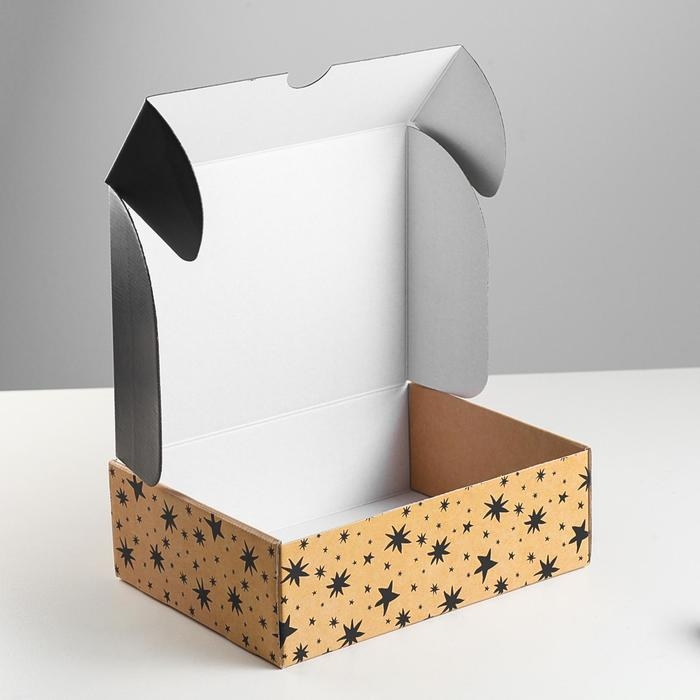 Коробка подарочная новогодняя складная «Happy New Year», 30,7 х 22 х 9,5 см, Новый год Коробка подарочная новогодняя складная «Happy New Year», 30,7 х 22 х 9,5 см, Новый год