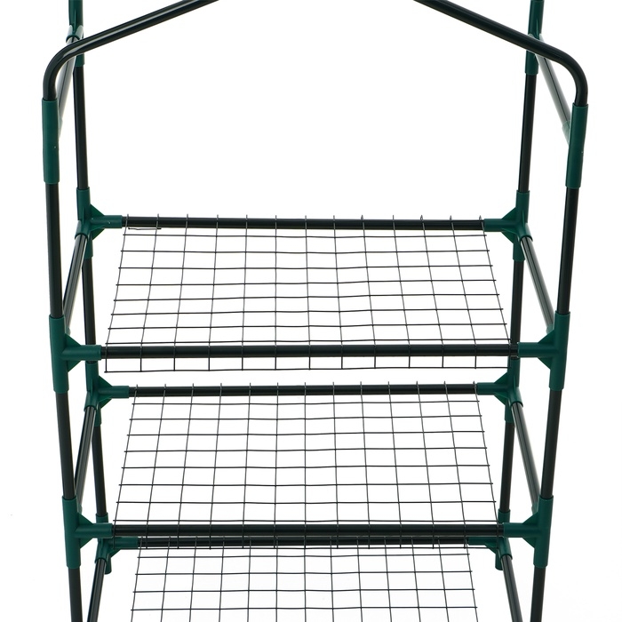 Парник-стеллаж, 3 полки, 110 × 40 × 65 см, металлический каркас d = 16 мм, чехол плёнка 80 мкм, Greengo Парник-стеллаж, 3 полки, 110 × 40 × 65 см, металлический каркас d = 16 мм, чехол плёнка 80 мкм, Greengo