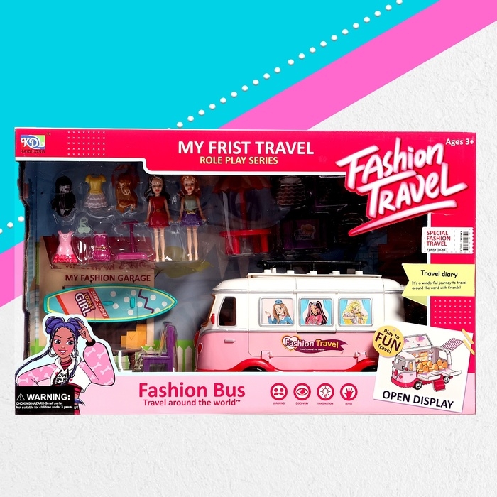 Игровой набор «Лови волну!»: трейлер, куклы, аксессуары Игровой набор «Лови волну!»: трейлер, куклы, аксессуары