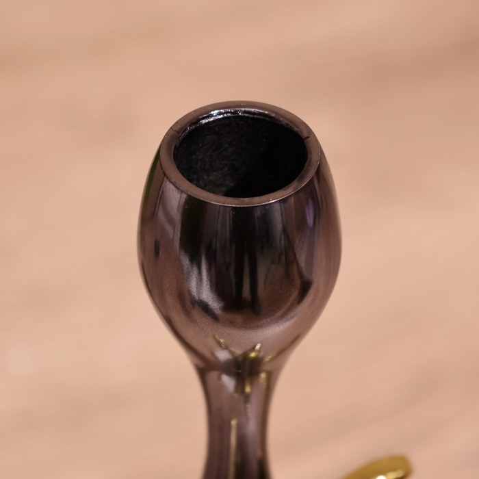 Подсвечник  Подсвечник "Олень" 25 см, металл, мрамор