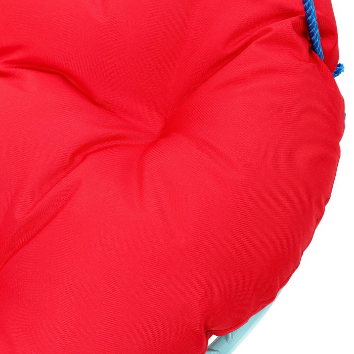 Качели Качели "Гнездо" с подушкой d 90 см, макс нагрузка 80 кг, красная подушка