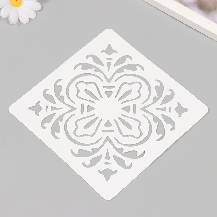 Трафарет плитка 15х15 см Трафарет плитка 15х15 см