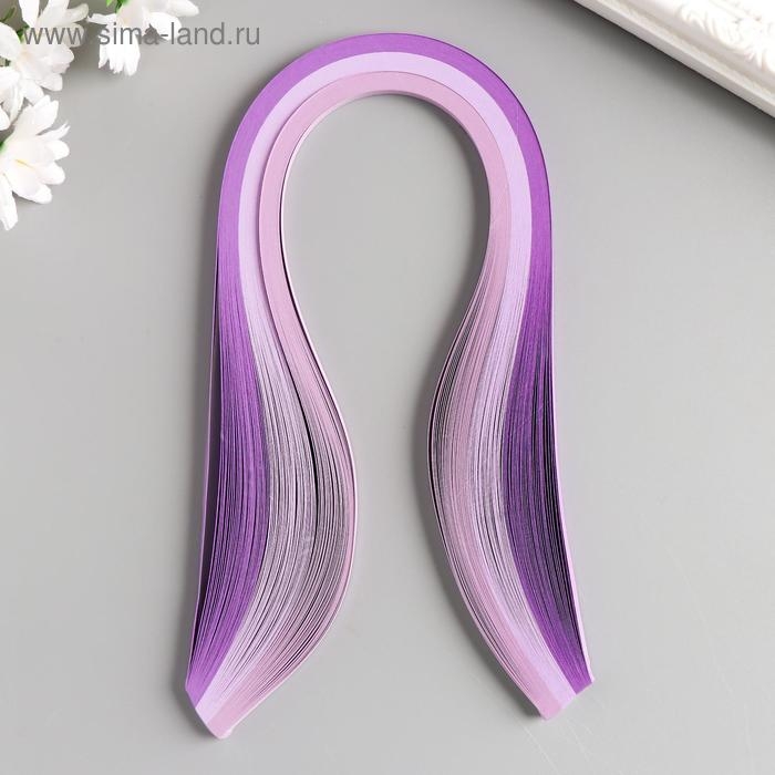 Полоски для квиллинга 100 полосок плотность 120 гр Полоски для квиллинга 100 полосок плотность 120 гр "Фиолетовый градиент" ш. 0,5 см дл. 39 см 51773