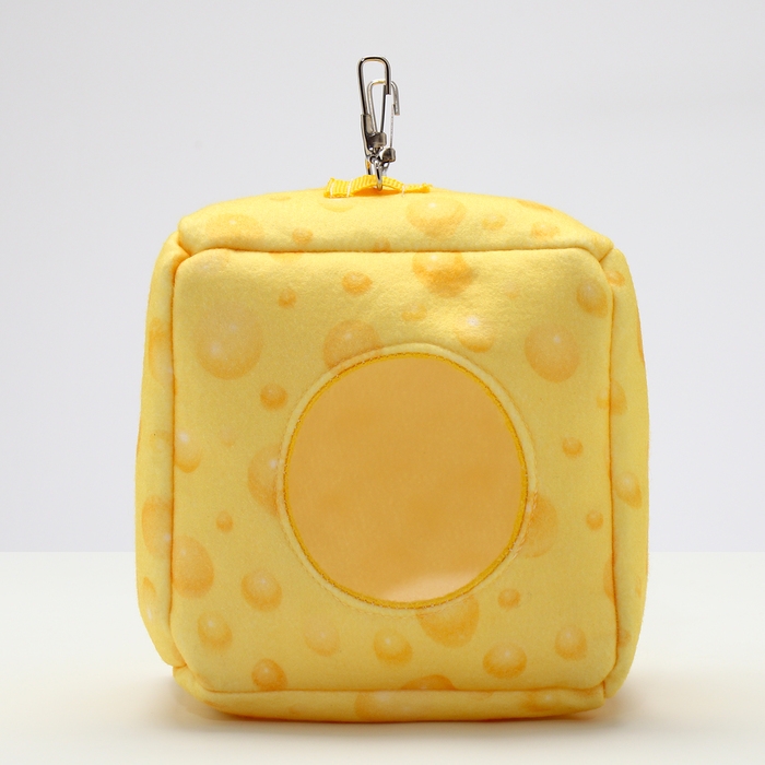 Подвесной домик-кубик Подвесной домик-кубик "Сыр", 17 х 17 х17 см