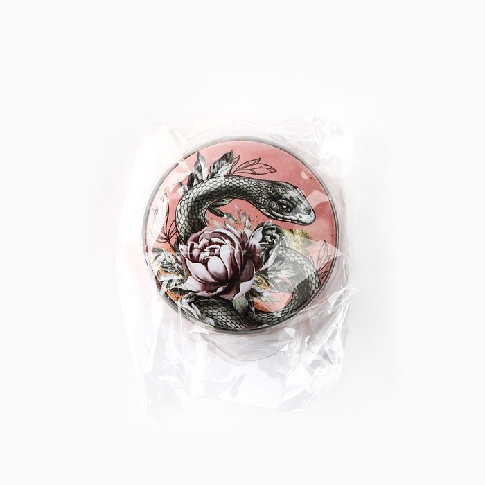 Свеча новогодняя в железной банке «Новый год: Змея«Новый год: аромат ваниль, 4.8 см Свеча новогодняя в железной банке «Новый год: Змея«Новый год: аромат ваниль, 4.8 см