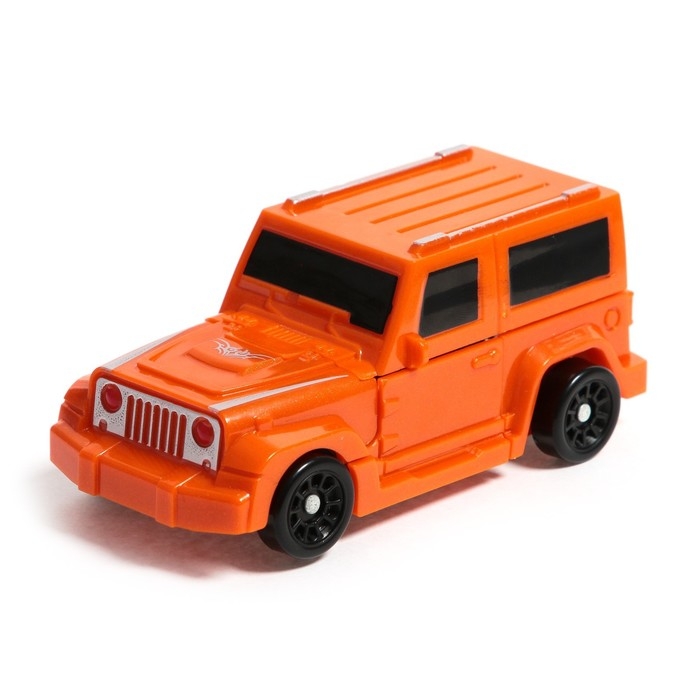 Робот-трансформер «Внедорожник», цвет оранжевый