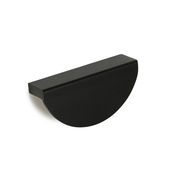 Ручка скоба CAPPIO H002BL полукруг, алюминий, L=78 мм, м/о 64 мм., цвет чёрный Ручка скоба CAPPIO H002BL полукруг, алюминий, L=78 мм, м/о 64 мм., цвет чёрный