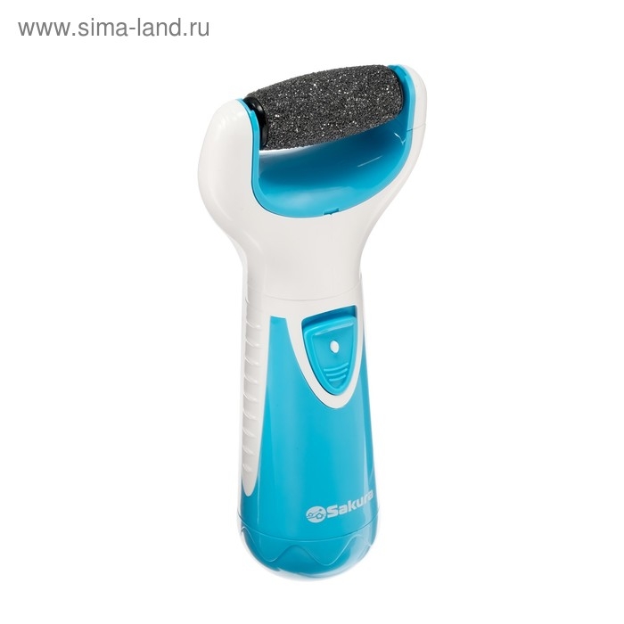 Электрическая роликовая пилка Sakura SA-5505BL, 2 насадки, 4хАА (не в компл.), голубая Электрическая роликовая пилка Sakura SA-5505BL, 2 насадки, 4хАА (не в компл.), голубая