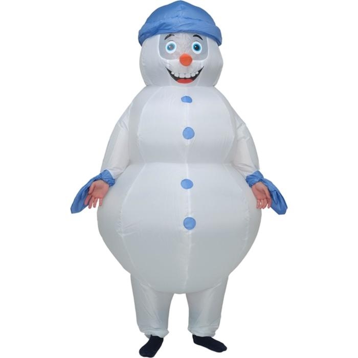 Костюм надувной «Снеговик», рост 150-190 см Костюм надувной «Снеговик», рост 150-190 см
