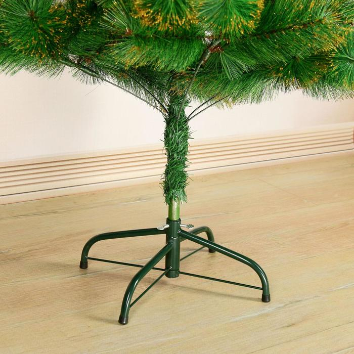 Кедр золото 150 см, d нижнего яруса 85 см, d иголок 10 см, 152 ветки, металл подставка Кедр золото 150 см, d нижнего яруса 85 см, d иголок 10 см, 152 ветки, металл подставка