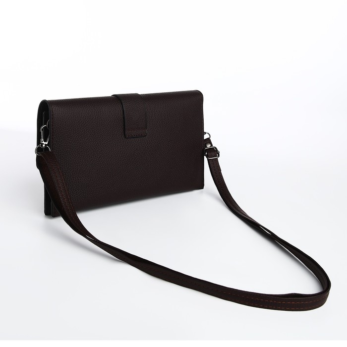 Сумка женская на магните, цвет коричневый Сумка женская на магните, цвет коричневый