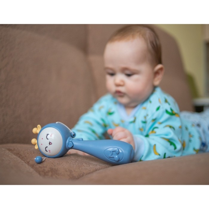 Погремушка «Барабанчик», музыкальная, цвет МИКС, Крошка Я Погремушка «Барабанчик», музыкальная, цвет МИКС, Крошка Я