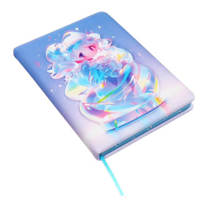 Записная книжка подарочная 96л,линия, цветной срез,обложка ПВХ 3D Аниме (17,7х12,4см) Записная книжка подарочная 96л,линия, цветной срез,обложка ПВХ 3D Аниме (17,7х12,4см)