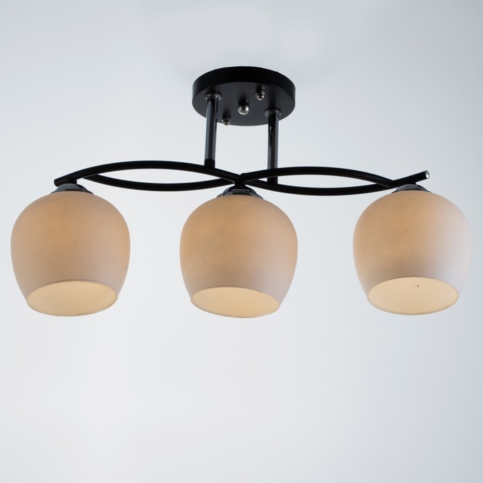 Люстра Люстра "Алтера" 3хЕ27 40Вт чёрный 42х21х27 см BayerLux