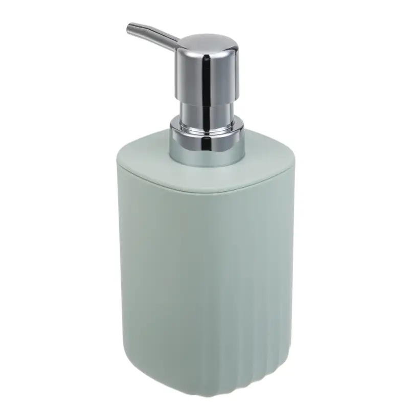 Диспенсер для жидкого мыла тм VETTA Сидней, 250мл, пластик, PP, оливковый, 7x16см