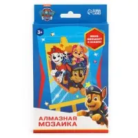 Алмазная мозаика с частичным заполнением для детей &laquo;Щенячий патруль&raquo;, 15&times;10.см