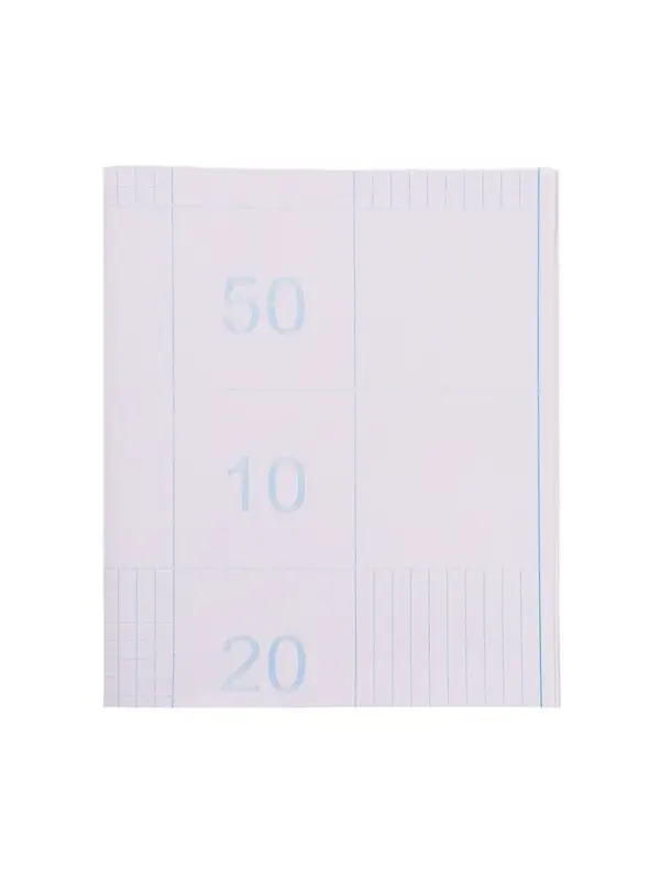 Пленка самоклеящаяся, 50&times;30 см, прозрачная, 10 листов, 50 мкм