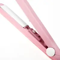 Выпрямитель Luazon LW-27, мини, 25 Вт, керамическое покрытие, 180&deg;C, розовый