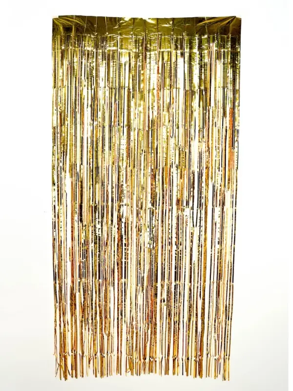 Занавес для фотозоны «Дождик» цвет золотой, 1*2 м Занавес для фотозоны «Дождик» цвет золотой, 1*2 м