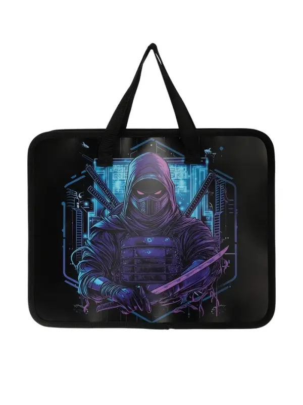 Папка с ручками &laquo;Воин&raquo;, А4, пластиковая, 70 мм, 322&times;256 мм