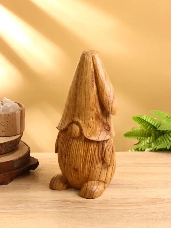 Сувенир  Сувенир "Гном" дерево Джампинис 15х15х30 см
