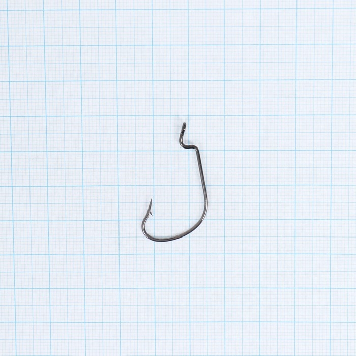 Крючки  Крючки "Волжанка", серия Offset Worm, № 1/0, 5 шт.