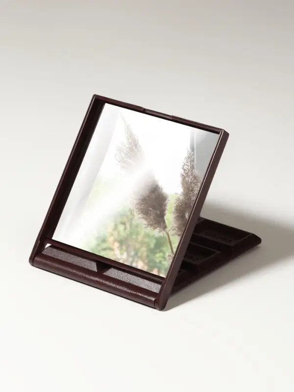 Зеркало складное &laquo;Шоколадное чудо&raquo;, 7.5&times;8.5 см, МИКС