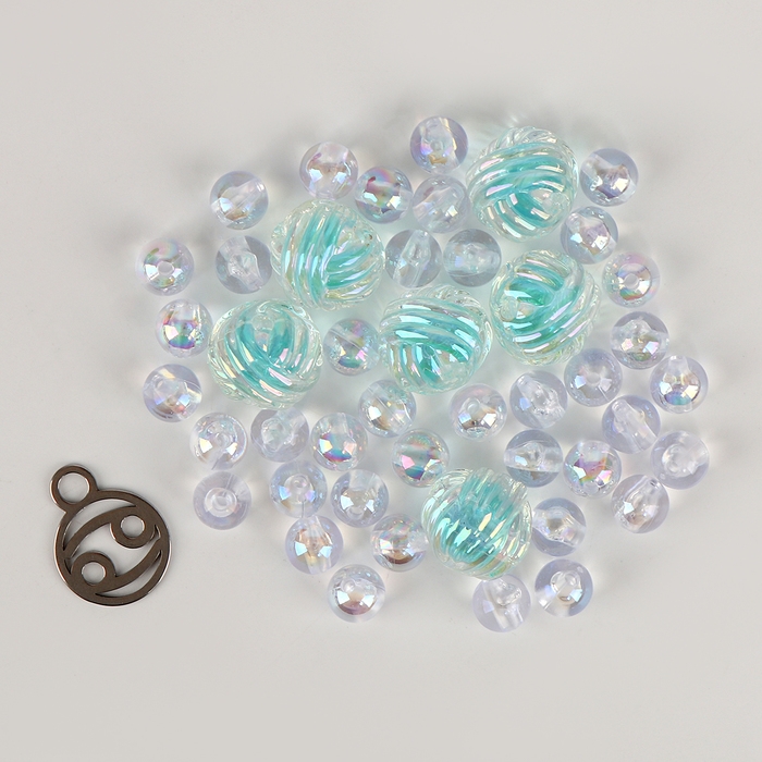 Мягкая игрушка — Зодиак «Создай своё украшение. Рак», с кулоном Мягкая игрушка — Зодиак «Создай своё украшение. Рак», с кулоном