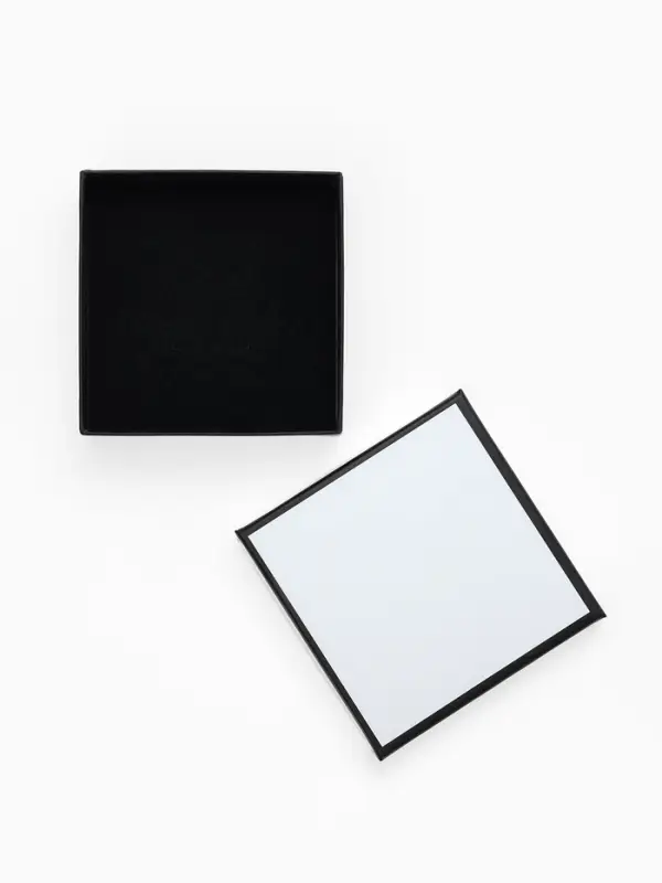 Набор коробочек подарочных 6 шт. под набор &laquo;Стиль&raquo;, 9&times;9 см, цвет чёрно-белый (10901369)