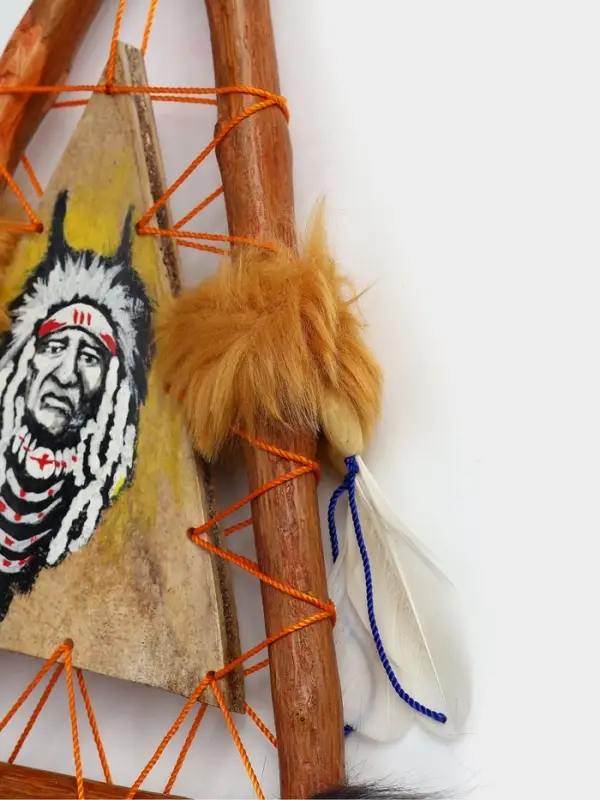 Панно &laquo;Вождь&raquo;, 30&times;3&times;60 см